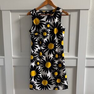 Ronni Nicole Black, White, and Yellow Floral Mini Dress